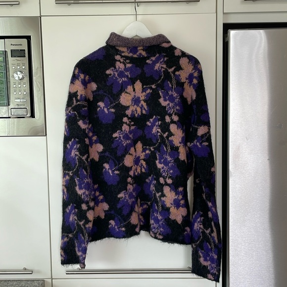 MAJE | Floral Turtleneck Sweater - Picture 2 of 6